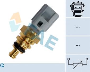 Sensor de temperatura do fluido de esfriamento 1892398 Ford