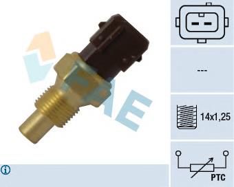 33792 FAE Sensor de temperatura do fluido de esfriamento