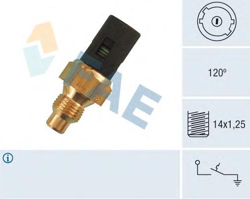 Compre 7700786460 Renault (RVI) Sensor de temperatura do fluido de esfriamento (de ativação de ventilador do radiador)