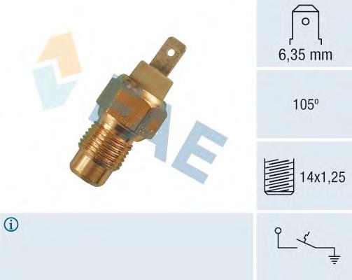 35170 FAE Sensor de temperatura do fluido de esfriamento