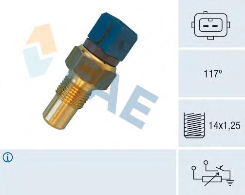 34440 FAE Sensor de temperatura do fluido de esfriamento