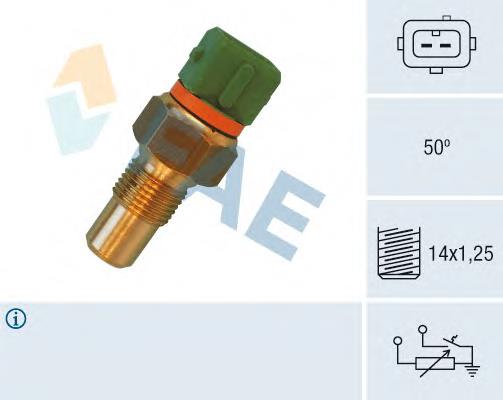 34400 FAE Sensor de temperatura do fluido de esfriamento