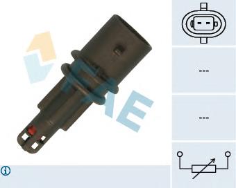 Compre AF03420 Alfa E-Parts Sensor de temperatura da mistura de ar