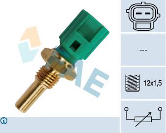 33250 FAE Sensor de temperatura do fluido de esfriamento