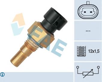 33330 FAE Sensor de temperatura do fluido de esfriamento