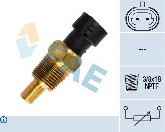 I12146312 General Motors Sensor de temperatura do fluido de esfriamento
