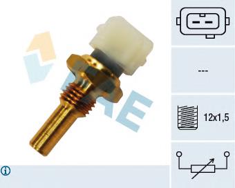 Sensor de temperatura do fluido de esfriamento Nissan Terrano 1 WD21