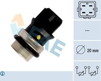 33640 FAE Sensor de temperatura do fluido de esfriamento