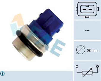 33630 FAE Sensor de temperatura do fluido de esfriamento