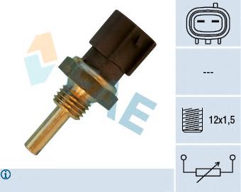 33580 FAE Sensor de temperatura do fluido de esfriamento