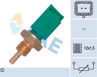 33705 FAE Sensor de temperatura do fluido de esfriamento