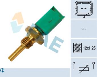 33700 FAE Sensor de temperatura do fluido de esfriamento