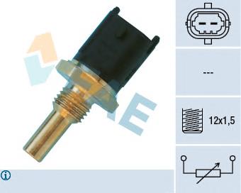 Sensor de temperatura do fluido de esfriamento 1342570 General Motors