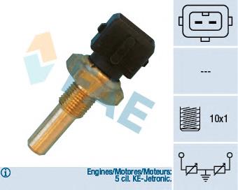 33410 FAE Sensor de temperatura do fluido de esfriamento