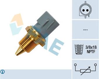 Sensor de temperatura do fluido de esfriamento Ford DY1145 preço, a partir de 13,76 USD