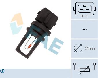33505 FAE Sensor de temperatura do meio ambiente