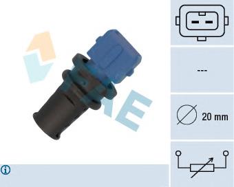 Compre 96417820 General Motors Sensor de temperatura da mistura de ar