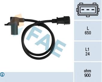 79037 FAE Sensor de posição (de revoluções) de cambota