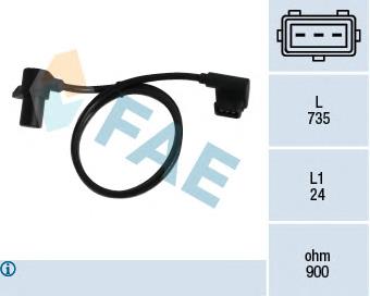 79039 FAE Sensor de posição (de revoluções) de cambota