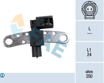 79028 FAE Sensor de posição (de revoluções) de cambota