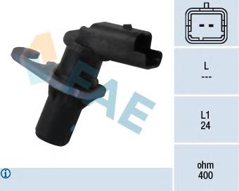 79114 FAE Sensor de posição (de revoluções) de cambota