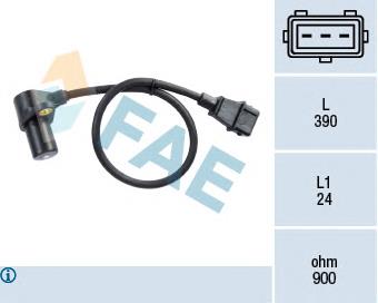 Sensor de posição (de revoluções) de cambota Magneti Marelli 064848014010