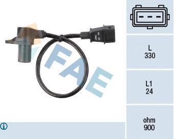 0000591880 Peugeot/Citroen Sensor de posição (de revoluções) de cambota
