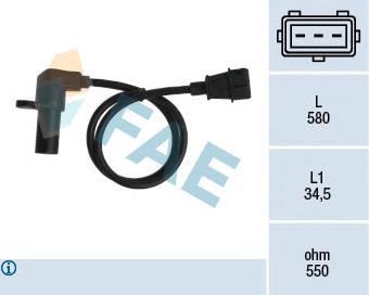Compre 6238098 General Motors Sensor de posição (de revoluções) de cambota