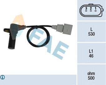Compre 38957147F VAG Sensor de posição (de revoluções) de cambota