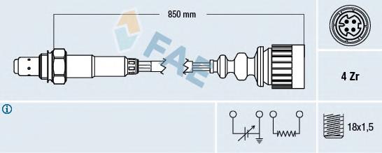 Compre 273 NGK Sonda lambda, sensor de oxigênio