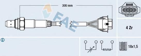 Compre 424 NGK Sonda lambda, sensor de oxigênio depois de catalisador