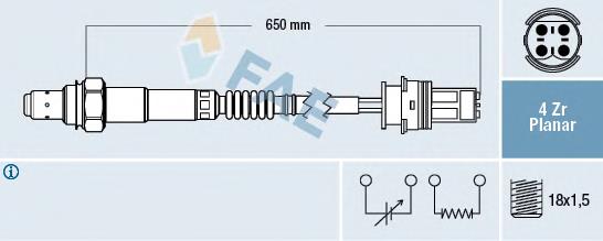 Compre 15408717 Mercedes Sonda lambda, sensor direito de oxigênio até o catalisador
