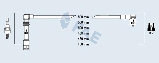 Compre 78905113 VAG Fios de alta voltagem, kit