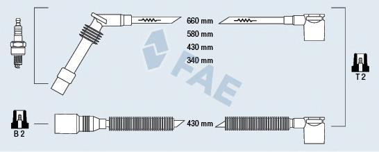 Fios de alta voltagem, kit VALEO 346321 preço, a partir de 42,97 USD