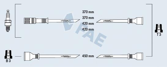 Fios de alta voltagem, kit Fiat/Alfa/Lancia 7597720 preço, a partir de 17,26 USD