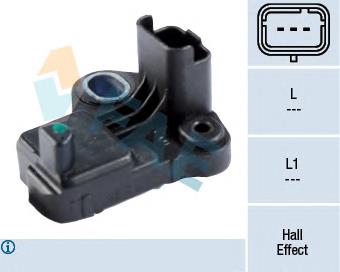 Sensor de posição (de revoluções) de cambota Y40118221 Mazda