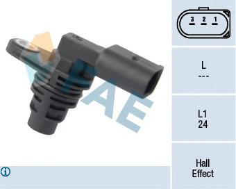 Sensor de posição da árvore distribuidora 030907601 VAG