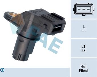 Sensor de posição da árvore distribuidora HB Autoelektrik 70630012