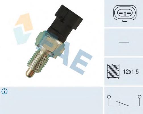 Sensor de ativação das luzes de marcha à ré 90337100 Opel