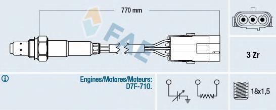 Sonda lambda, sensor de oxigênio até o catalisador NGK 0472 preço, a partir de 98,86 USD