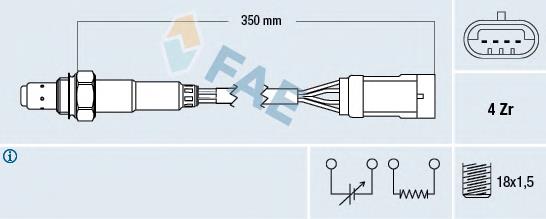 Compre 5698 NGK Sonda lambda, sensor de oxigênio depois de catalisador