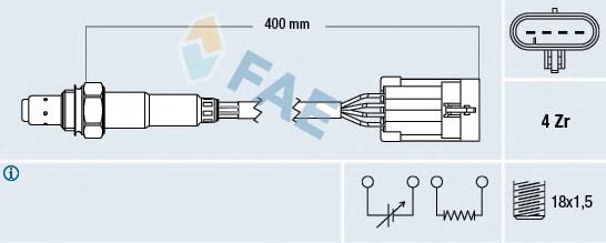 Compre 25177596 Opel Sonda lambda, sensor de oxigênio
