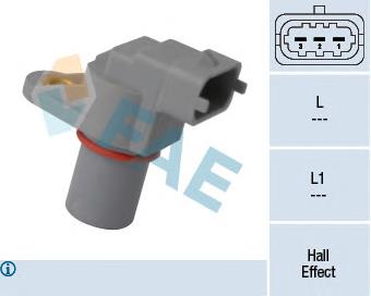 Sensor de posição da árvore distribuidora 0041531328 Mercedes