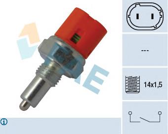 Sensor de ativação das luzes de marcha à ré AF04443 Alfa E-Parts