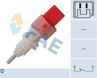 Sensor de ativação do sinal de parada Febi 44843