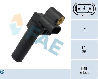 Compre BK216C315AC Ford Sensor de posição (de revoluções) de cambota