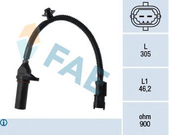 KB0520OEM Korea (oem) Sensor de posição (de revoluções) de cambota