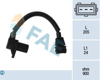 Sensor de posição (de revoluções) de cambota Hyundai/Kia 396004X310 preço, a partir de 41,99 USD