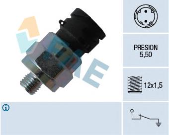 A0045455414 Mercedes Sensor de pressão do sistema do freio pneumático