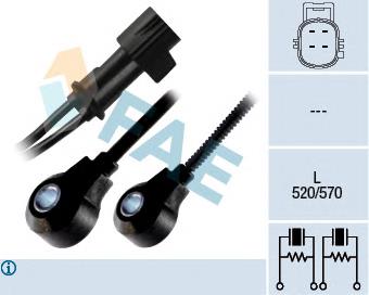 Sensor de detonação EPS 1957131 preço, a partir de 46,73 USD